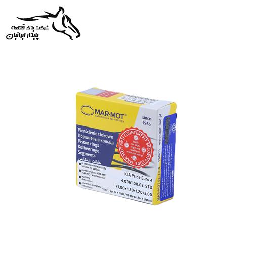 رینگ موتور پراید (STD) یورو 4 استاندارد (403610003) مارموت (فاقد گارانتی).66.1. (فقط نقدی)