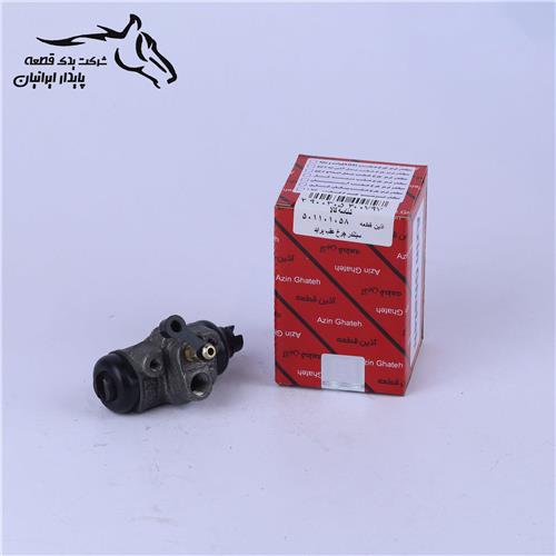 سیلندر ترمز چرخ عقب پراید آماده 200710001 آذین قطعه .60.1.