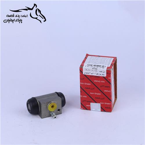 سیلندر ترمز چرخ عقب پژو 206 تیپ 3 آلومینیومی آماده 200710006 آذین قطعه .5.1.