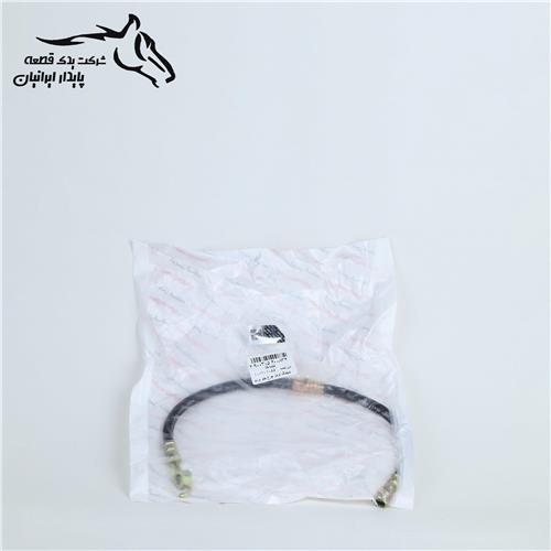 شیلنگ ترمز چرخ جلو پراید آماده 201920001 آذین قطعه .100.1.