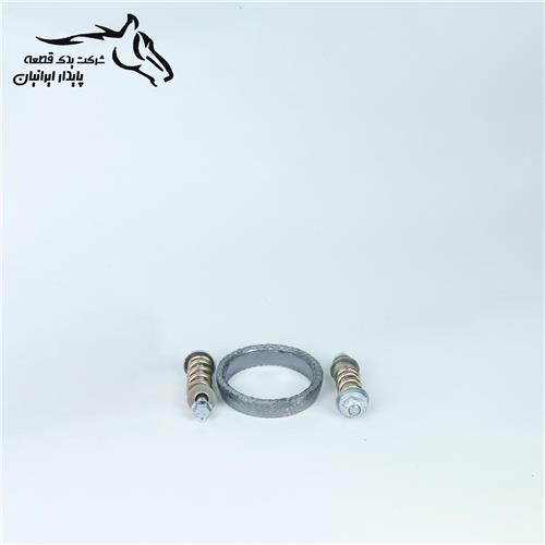 کیت گلویی اگزوز کامل پژو 405 2222500001 مشهد واشر .70.1.
