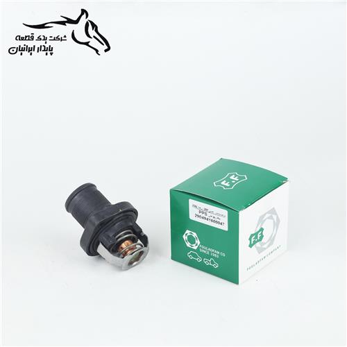 ترموستات پژو 206 89 درجه اصلی با درپوش PPS (رانایی)فولاد فام .144.12.