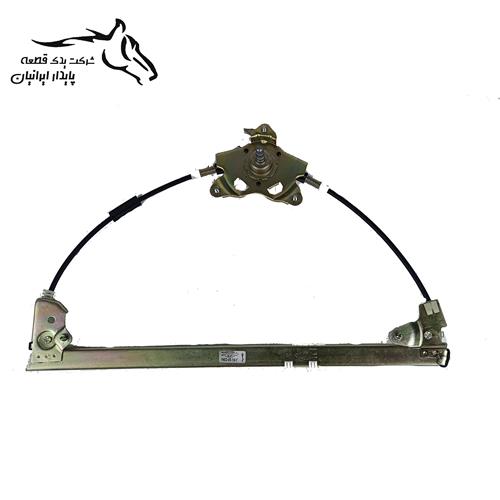 شیشه بالابر دستی پژو 405 عقب چپ ابری .10.1.
