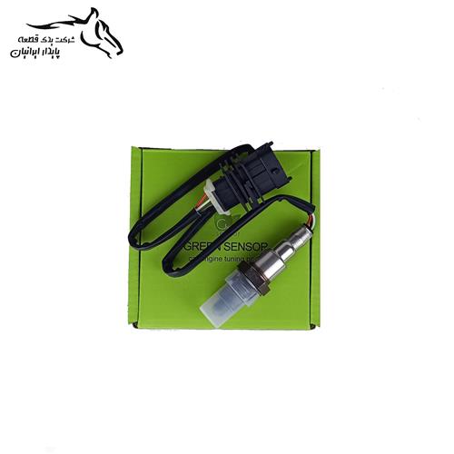سنسور اکسیژن پژو 207/رانا/ ای اف سون جدید Me 17 سوکت مشکی بالا 8108 گرین .5.1.